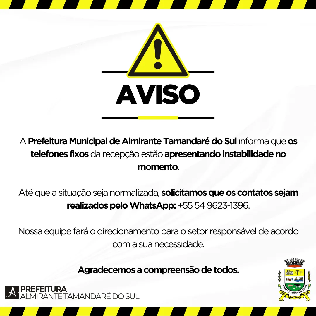 Imagem destaque da notícia: ⚠️ Atenção, comunidade!