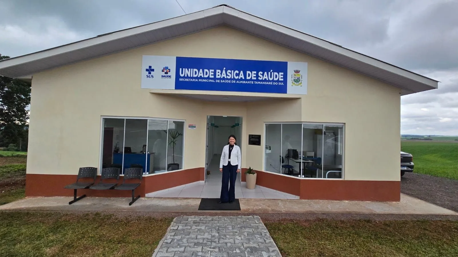 Imagem destaque da notícia: Fim da espera: Nova UBS de Linha Vitória inicia atendimentos com estrutura inédita e resgata dignidade no cuidado à saúde