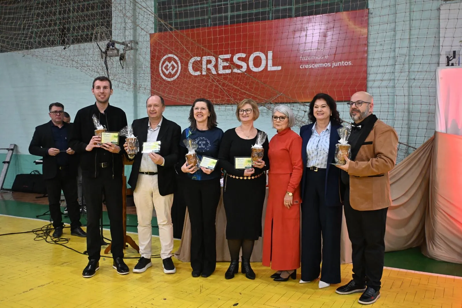 Imagem destaque da notícia: Administração Municipal prestigia Encontro de Corais promovido pelo Coral Cant'Arte