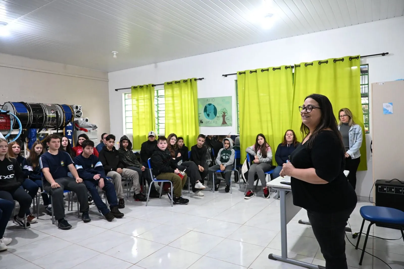 Imagem destaque da notícia: Volta às aulas é marcada por acolhimento e início de uma nova etapa na EMEF Raimundo Nedel