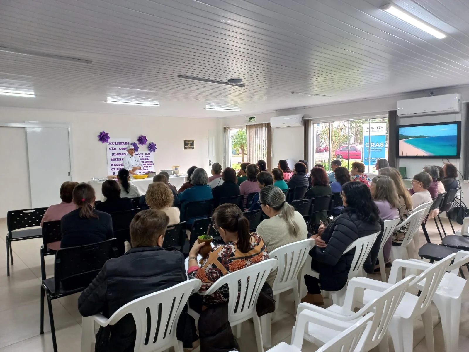 Imagem destaque da notícia: Encontro entre grupos do PAIF e SCFV promove integração e resgata memórias por meio da culinária