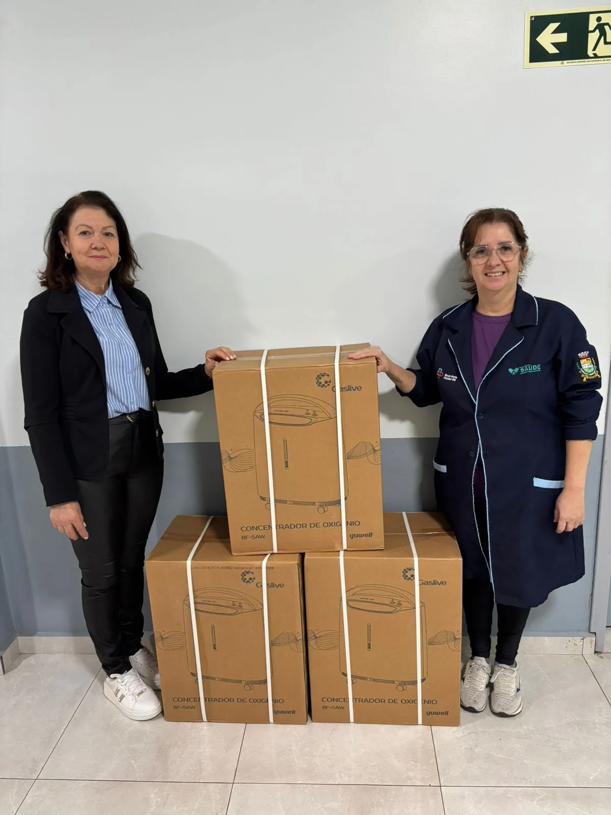 Imagem destaque da notícia: Secretaria Municipal de Saúde adquire 03 Concentradores de Oxigênio para atendimento aos pacientes