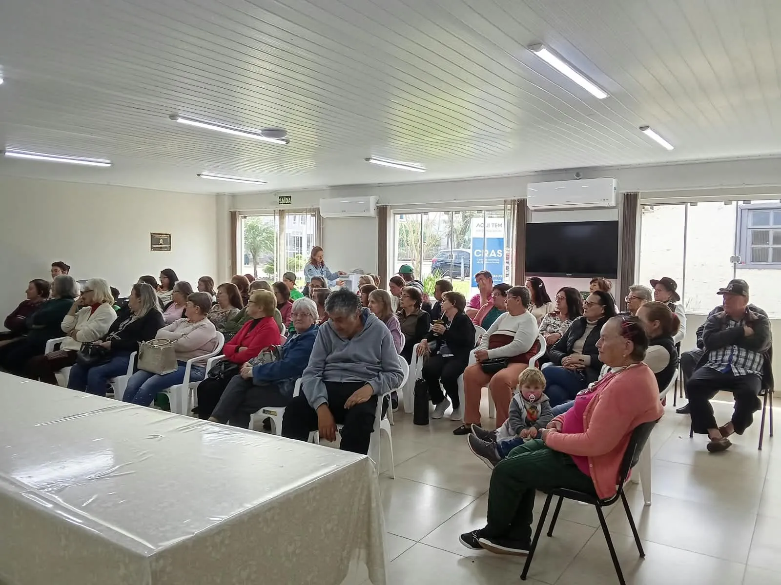 Imagem destaque da notícia: Atividade com grupos da Assistência Social reúne orientações sobre saúde mental, cidadania e serviços públicos