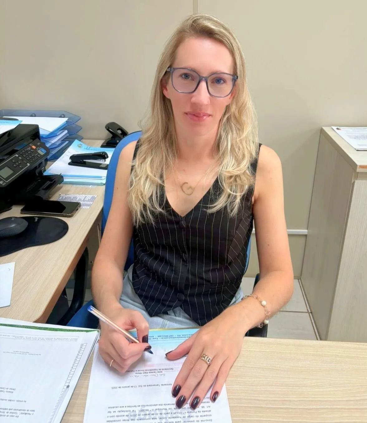 Foto CHEFE DE GABINETE GREICE FÁTIMA LUFT